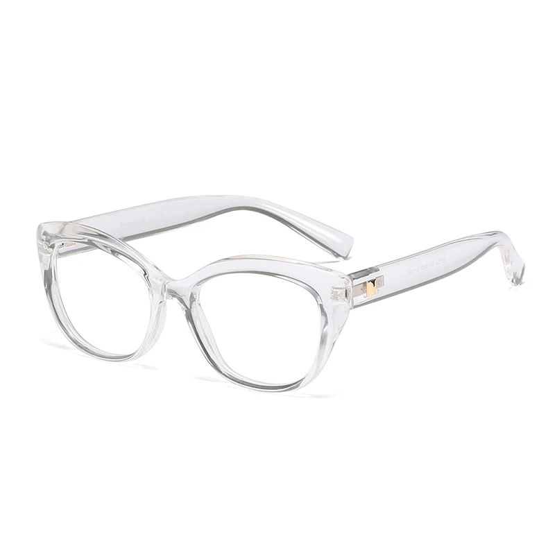 C3 White Pro Acme модная оправа для очков в стиле кошачьи глаза для женщин женские оптические очки чистые прозрачные очки компьютерные очки PC1287 - Цвет оправы: C3 White