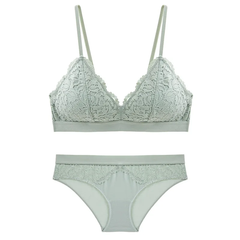 Новинка комплект с бесшовным бюстгальтером майкой для молодых девушек нижнего