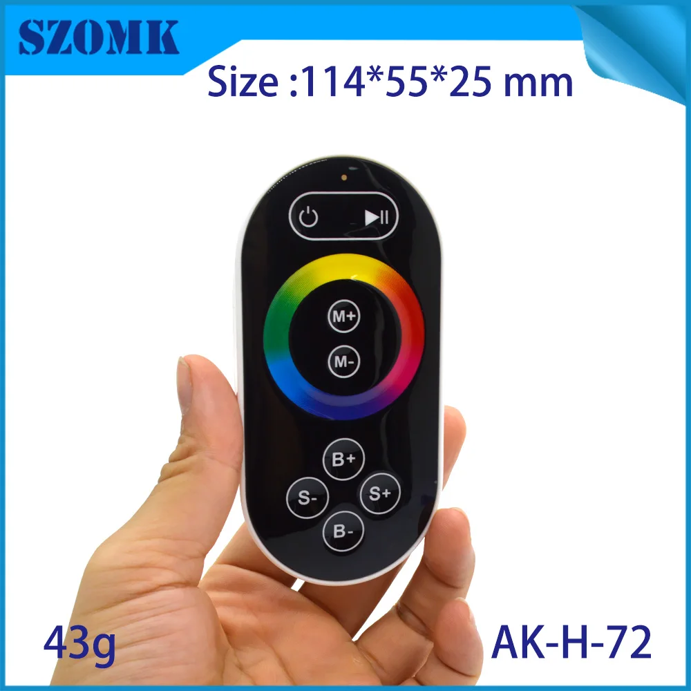 

4 pcs/lot szomk plastic remote control enclosure for home automation product with membrane keyboards 114*55*25mm
