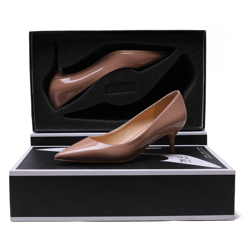 5CM Heel Height Новинка; модные элегантные женские повседневные свадебные туфли с острым носком; женские офисные туфли на шпильке; женские пикантные туфли-лодочки на высоком каблуке; F0014 - Цвет: 5CM Heel Height