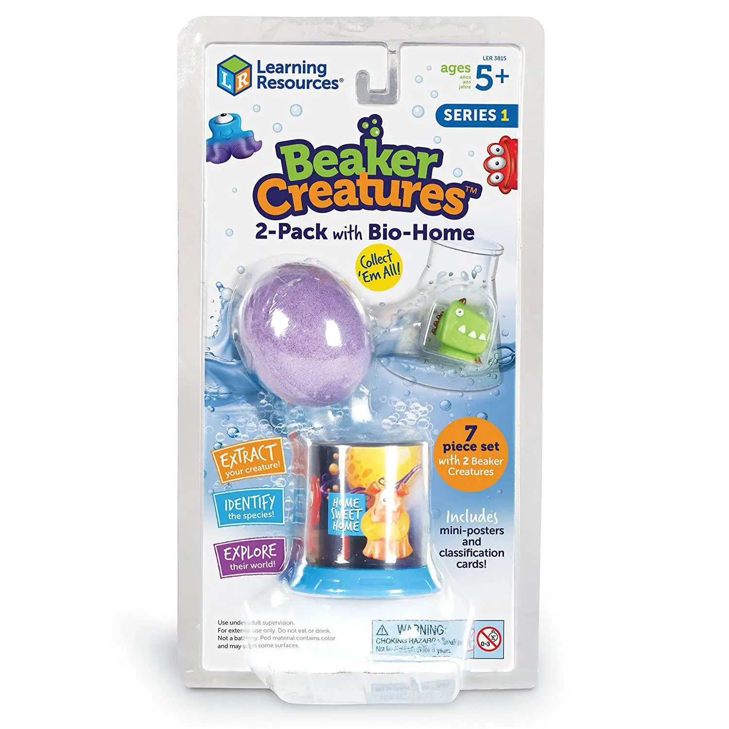 

America Learning Resources Beaker Creatures Biological Home Science Experiment Set