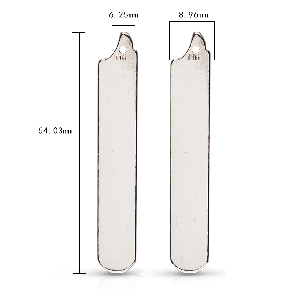 Chiave telecomando per Honda chiave Pieghevole A Distanza A Distanza di Vibrazione In Bianco (Tipo A) HON66 No. 116 Lama - H3bd6b82414bd4c77b9e22200394cb699s