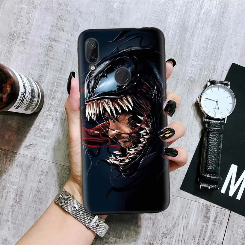 BA078-10 Чудо-яд супер герой черная крышка чехол для телефона для Xiaomi Redmi Note фотоаппаратов моментальной печати 8 7 7S 7A 6 S2 GO K20 Pro 6A mi 6X 5X A1 CC 9 8 Coque - Цвет: BA078-10