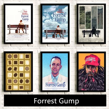 

Forrest Gump Classic Movie HD Star Canvas Painting Posters and Prints Wall Art Picture for living Room Home Decor Cuadros