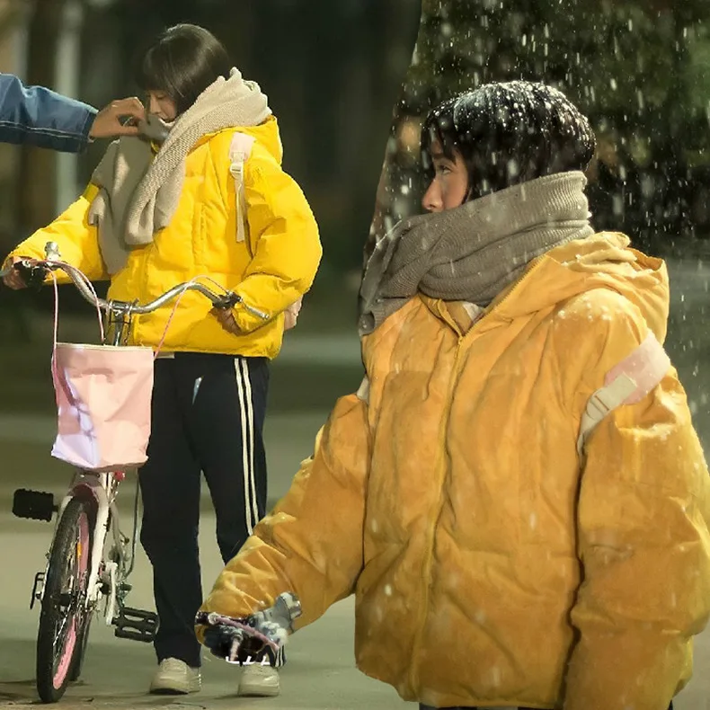 Простой Маленький красивый Shen Yue Chen маленький греческий стиль знаменитостей хлопковое пальто женская зимняя короткая куртка с хлопковой подкладкой свободный крой