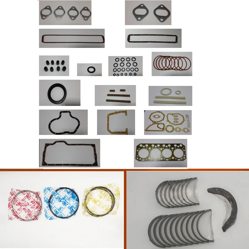 

DA220 complete Engine Full gasket set kit crankshaft connecting rod bearing piston ring for Isuzu forklift