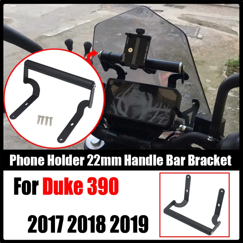 

Аксессуары для мотоциклов Duke390, кронштейн для GPS навигатора, кронштейн для Duke390 390 2017 2018 2019, держатель для телефона 22 мм, ручка