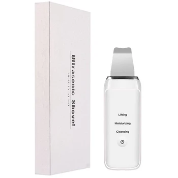 

Ultrasonic Facial Massager Pen Skin Deep Cleansing Peeling Exfoliating Whitening Scrubber Spatula Face Shovel Pore Acne Remover