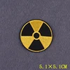 Nuclear Biochemical Warning sign Patches STALKER Badge Patch Embroidered Patches On Clothes DIY Punk Clothes Stripes Accessory ► Photo 3/6