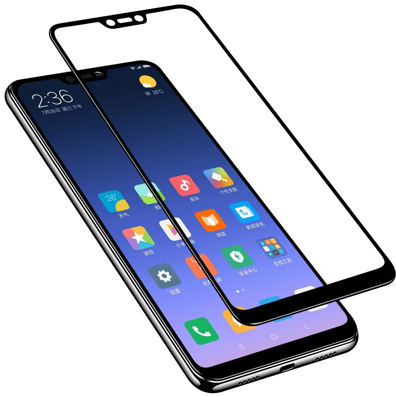 

9D Screen Protector for Xiaomi Redmi 6A Glass Tempered 7 7A Note 8 Pro K20 Note 6
