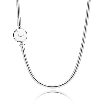 

Bule Star 100% 925 Sterling Silver pandoras ESSENCE series 596004 Necklace Chain
