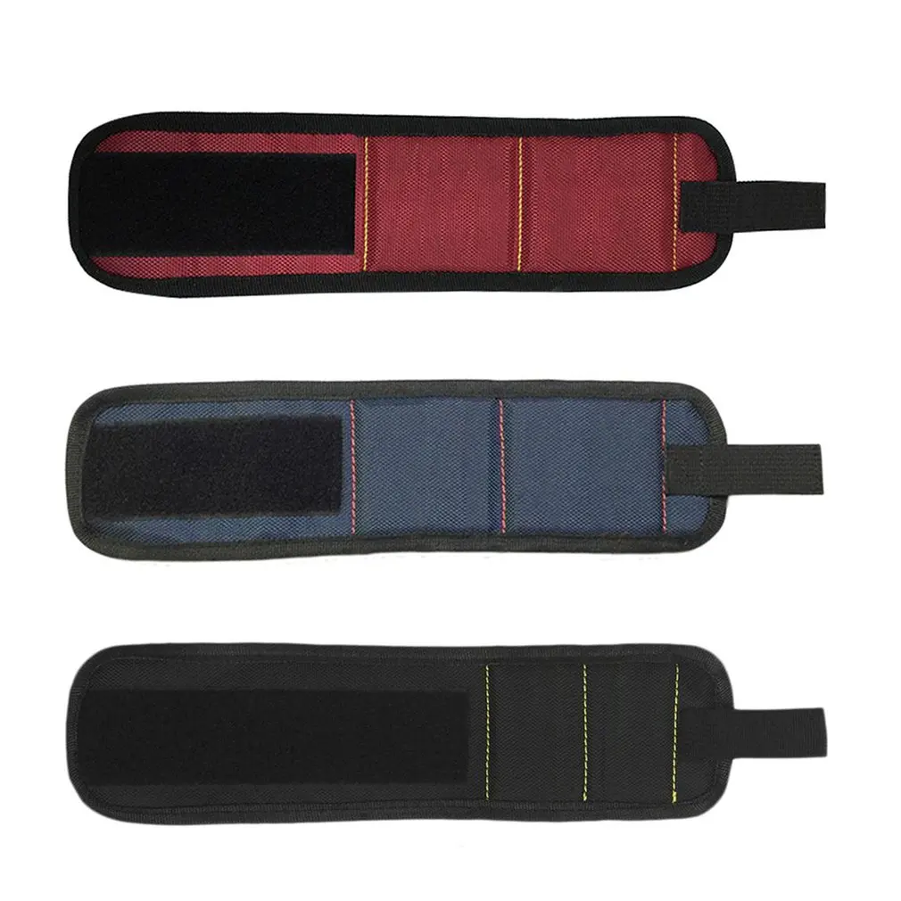 

Super Magnetic Wristband Magnets Holding Scissors Tools Home Improvement Wrist Strap Pickup Repair Tools