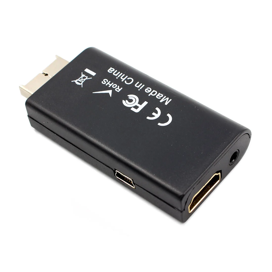 PS2 к HDMI Аудио Видео AV адаптер конвертер ж/3,5 мм аудио выход для HDTV