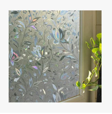 

Htv Vinyl Self Adhesive Film Bathroom Window Stickers Frosted Door Window Film Privacy Cling Explosion-proof Opaque PVC Film