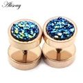 Rose Gold Deep Blue