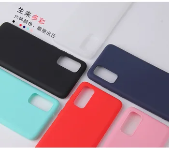 

300pcs for Samsung S20 plus mobile phone case all-inclusive S20 ultra candy frosted tpu protective sleeve A91 soft silicone case