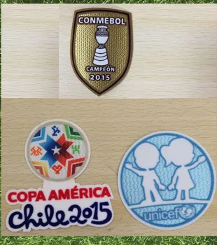 

2015 Copa America Patch And 2015 Chile Copa America Campeon Patch Soccer Badge