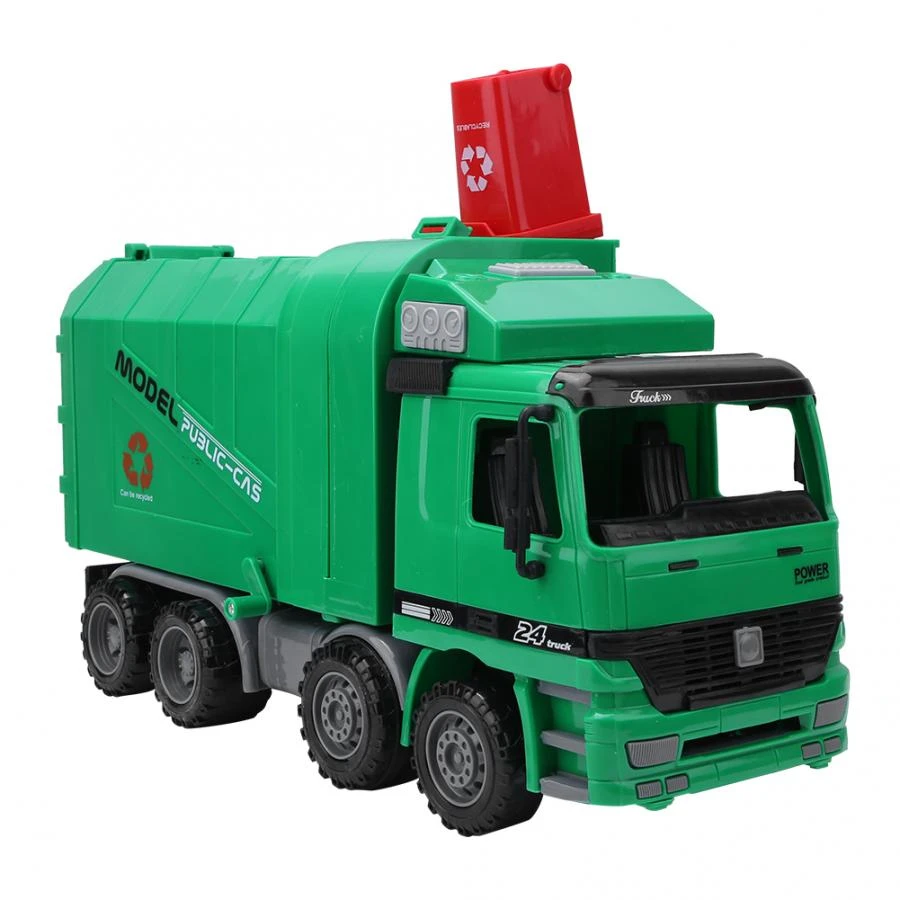inertia garbage truck