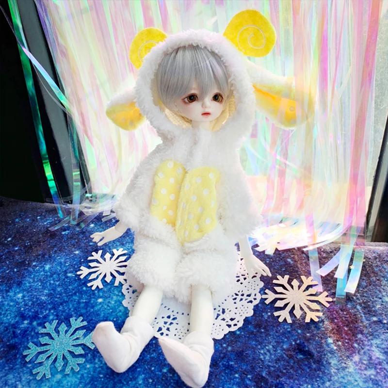 Кукольная одежда 1/6 BJD одежда форма овец плюшевая одежда с животными для 1/6 BJD кукла аксессуары кукольная одежда с большой шляпой