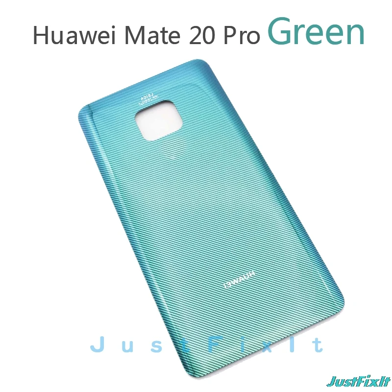 Чехол для задней двери huawei mate 20 pro, Сменный Чехол для huawei mate 20 Pro, чехол для батареи mate 20 Pro, Задняя стеклянная панель - Цвет: Green For Mate20pro