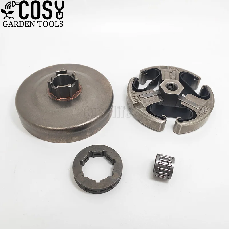 

3/8" 7T Clutch Drum Sprocket Rim Needle Bearing Kit For Husqvarna 61 66 162 266 268 272 268XP 272XP Chainsaw Spare Parts