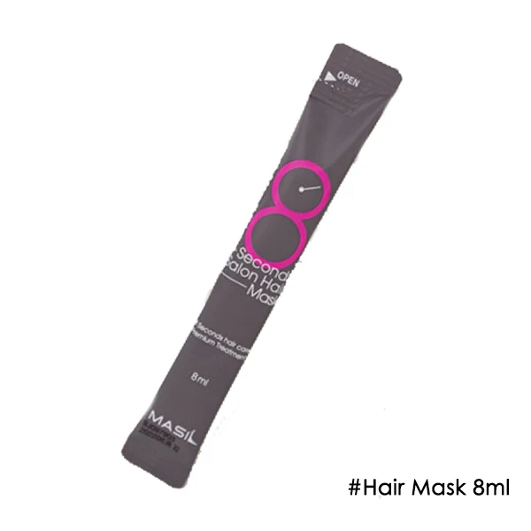 Hair Mask 8 Seconds салонная маска для волос уход за волосами Премиум лечение Кератиновый Восстанавливающий эластичный увлажняющий крем для сухих поврежденных волос 8 мл - Цвет: Hair Mask