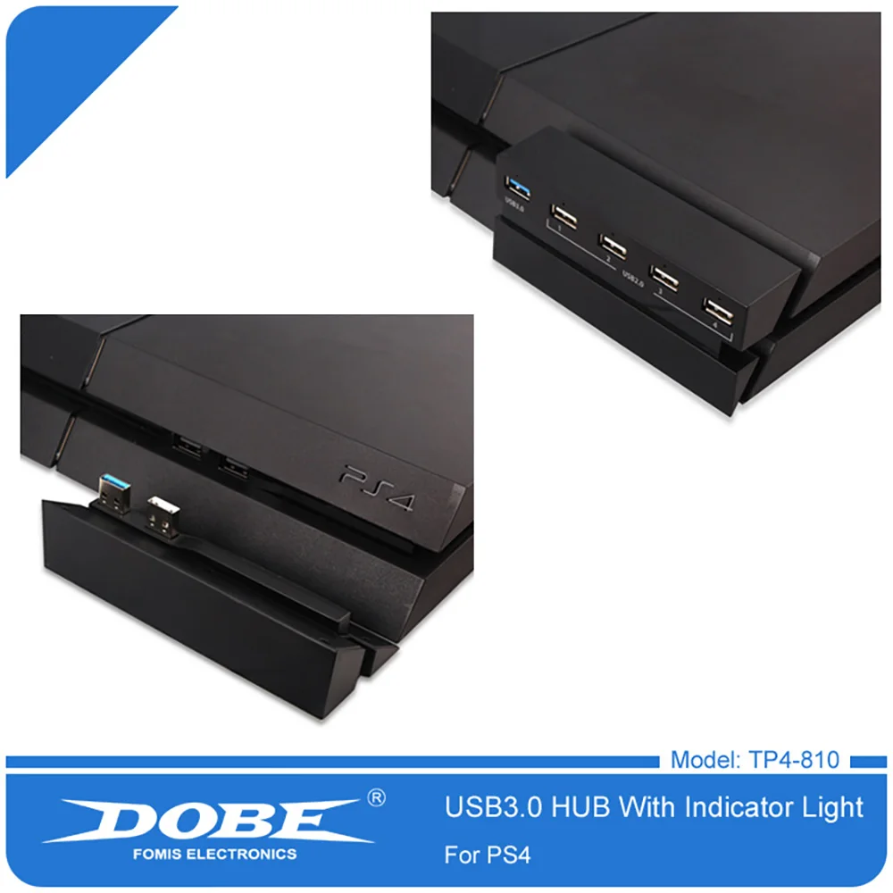 DOBE PS4 USB Hub 5 портов 3 0 2 высокоскоростное зарядное устройство сплиттер контроллера