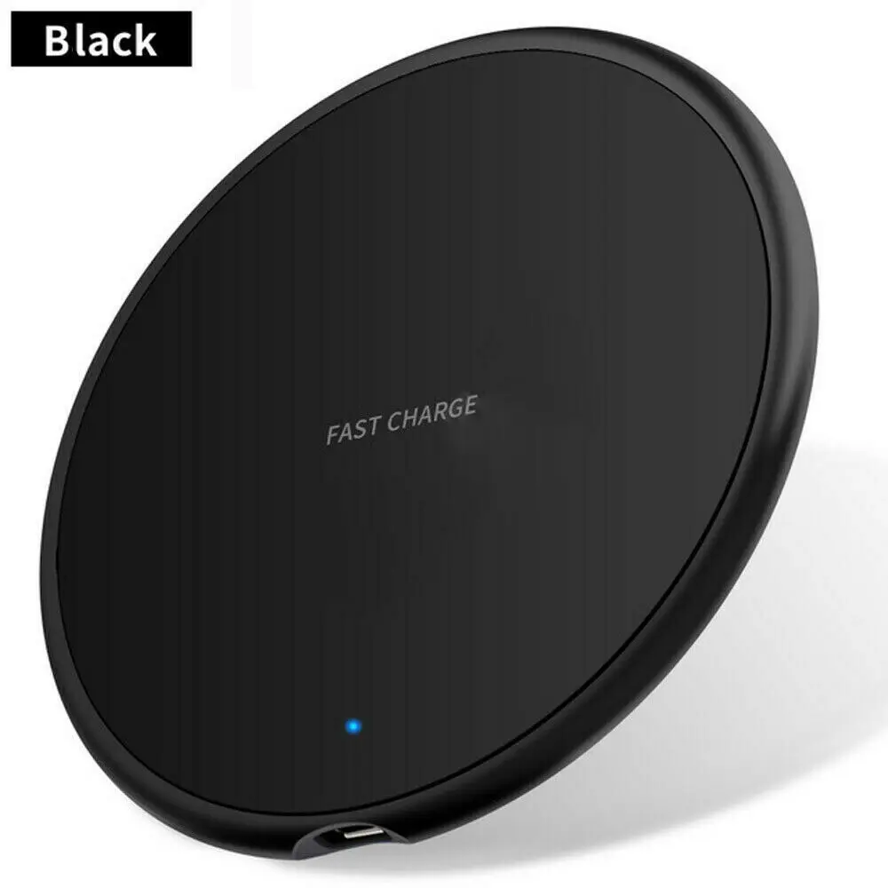 10W Qi Wireless Charger Fast Induction Wireless Charging Pad Quick Charging For iPhone 8 Plus X Samsung S8 S7 Nokia Lumia 1520 usb charger 12v