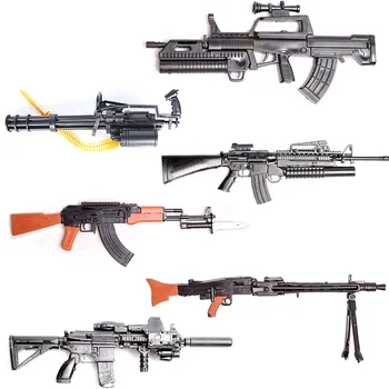 

1/6 Scale 12 inch Action Figures Accessories MG42 98k Rpg AK47 Heavy Machine Gun DIY Military Model Toys Gift