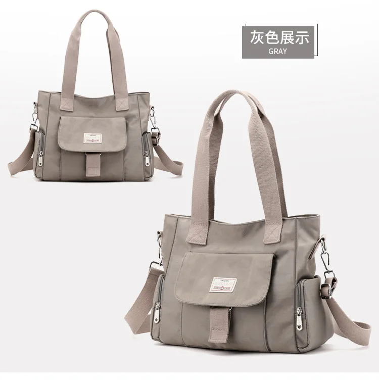 2022 New Women's Handbags Multi-layered Lightweight One-shoulder Messenger Bag Oxford Cloth Large-capacity Women's Handbag