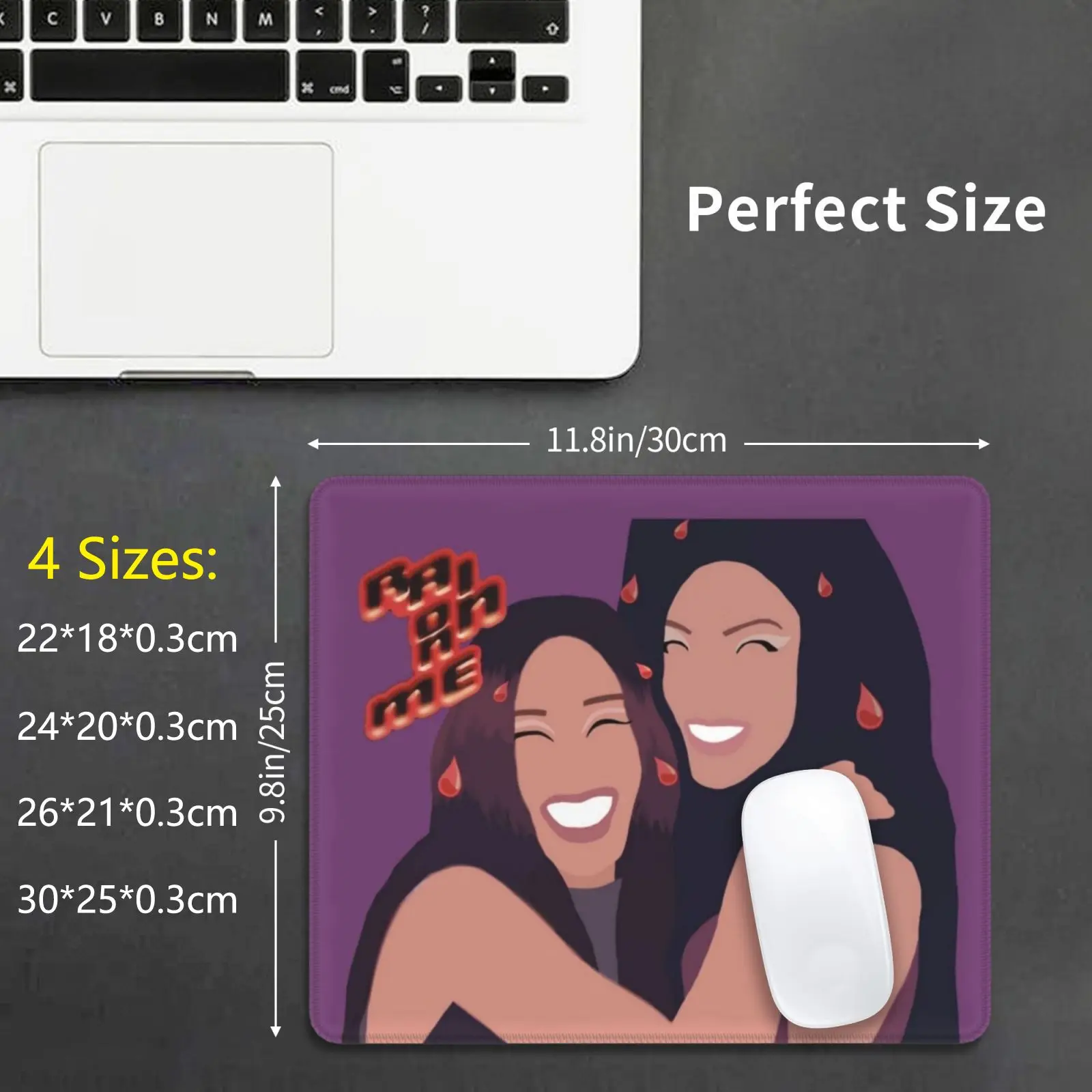 Rain On Me By Gaga & Ariana Mouse Pad Stampa Fai Da Te Rain On Me Ariana Gaga Grande Rain On Me Music Pop Queen