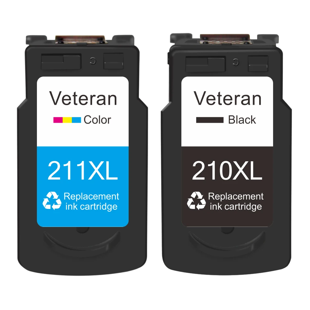 Veteran PG210 CL211 картридж для Canon PG 210 CL 211 XL чернильный принтера Pixma IP2700 IP2702 MP240 MP250 MP260 MP270