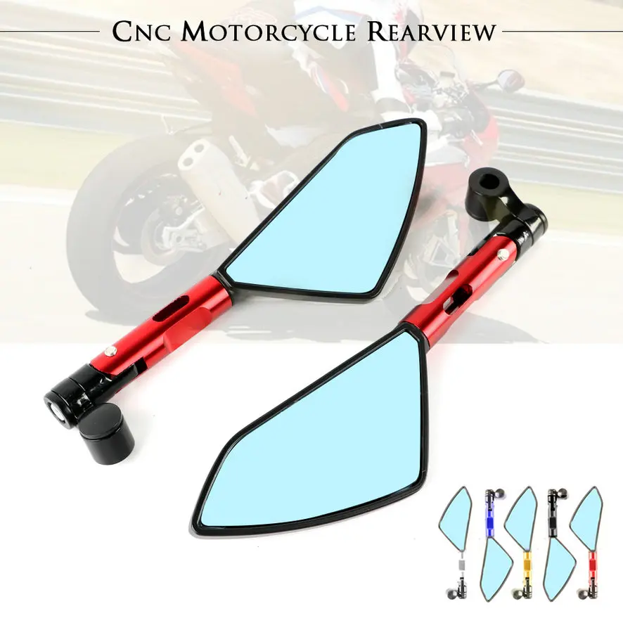 Мотоциклетное зеркало Moto Accessoire CNC Алюминиевый Бар Конец AX заднего вида боковые зеркала для YAMAHA YZF R1 R1M R6 FZ6R FAZER 1999