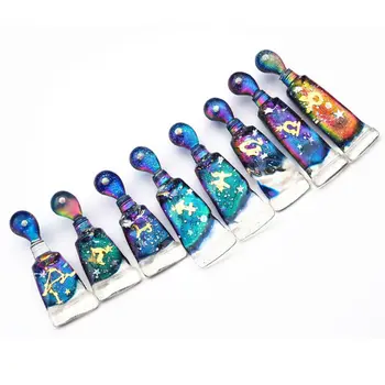 

Simulated Squeezed Pigment Paint Tube Resin Mold Keychain Pendant UV Resin Epoxy Resin Silicone Mold Jewelry Making Tool