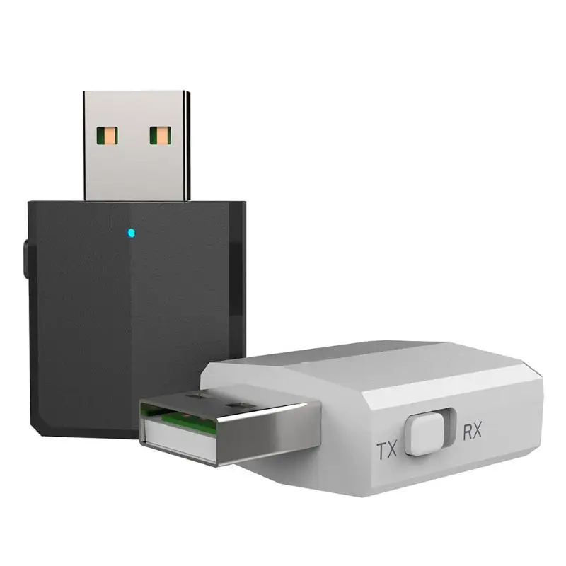 3 в 1 BT беспроводной стерео аудио адаптер V5.0 Bluetooth аудио AUX USB приемник передатчик для телевизора компьютера ПК автомобиля звуковая коробка видео
