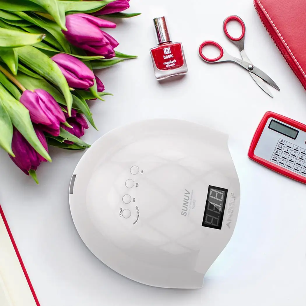 

48W LED UV Lamp Nail Dryer Approx. 369g / 13oz Nail Gel Machine Nail Lamp Nail Tool 100-240V 50/60Hz 1A