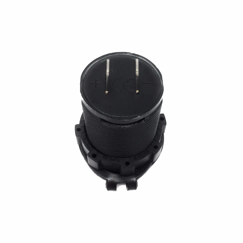DIY 12 v-24 v 3.1A Водонепроницаемый автомобиль мотоцикл USB Зарядное устройство 60 см провода с красные, синие зеленый Вольтметр DIY Зарядное устройство автомобиля изменение Запчасти