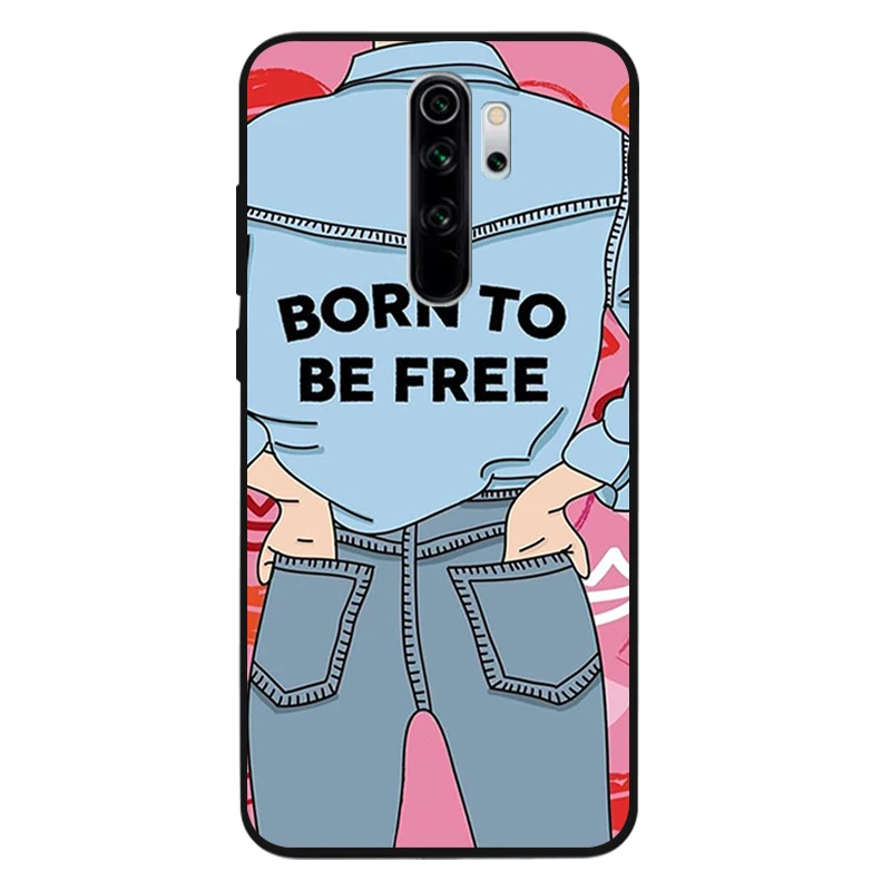 Feminist Feminism Black Silicone Soft Phone Case For Redmi 9 8 6 7A 6 Plus NOTE 9 8 7 6 5 PRO 9S 8T Luxury printed shell case for xiaomi