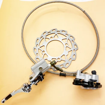 

New Front Hydraulic Brake Assembly Caliper Cylinder Dirt Pit Bike ATV 125c 150cc