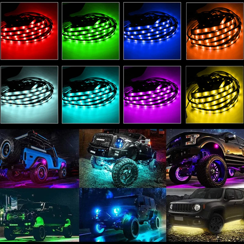 Car Underglow RGB Decorative Neon Light - Onlinehub at Rs 3600/set