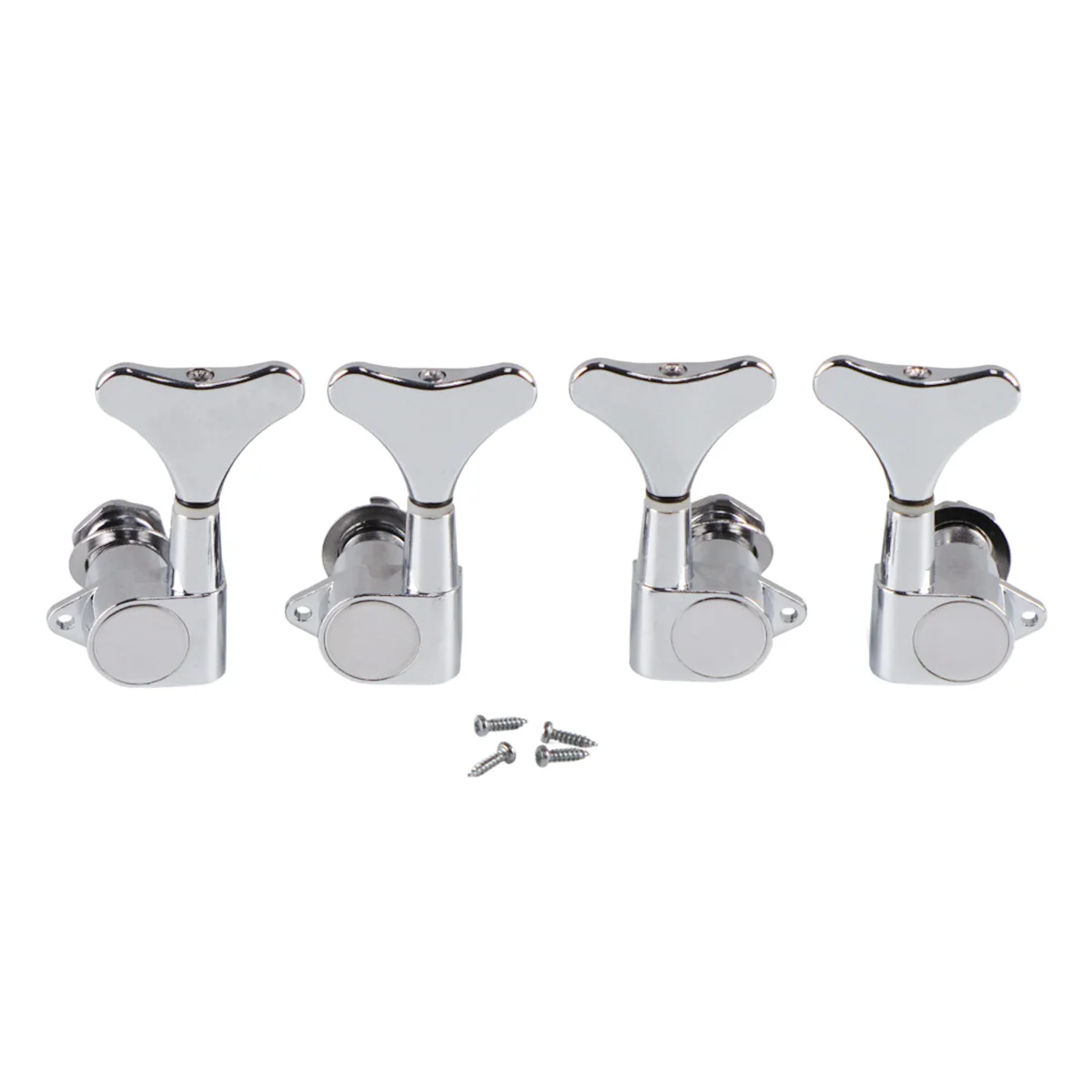 

Комплект наконечников для басов FLEOR 2x2 герметичных тюнеров 2 l2r для 4-струнных басов, хром/черный/золотой выбор