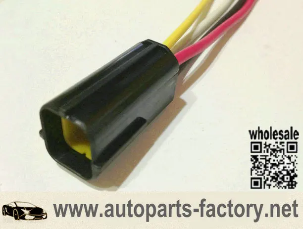 

longyue 10pcs 4 way Econoseal J Series male plug pigtail O2/oxygen sensor connector harness