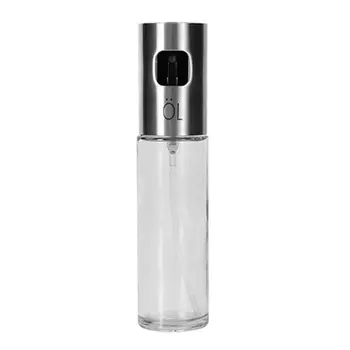 

Stainless Steel Glass Fuel Injection Bottle set Air pressure type Kitchen Cooking Olive Oil Spray Pot Barbecue Spray Bottles