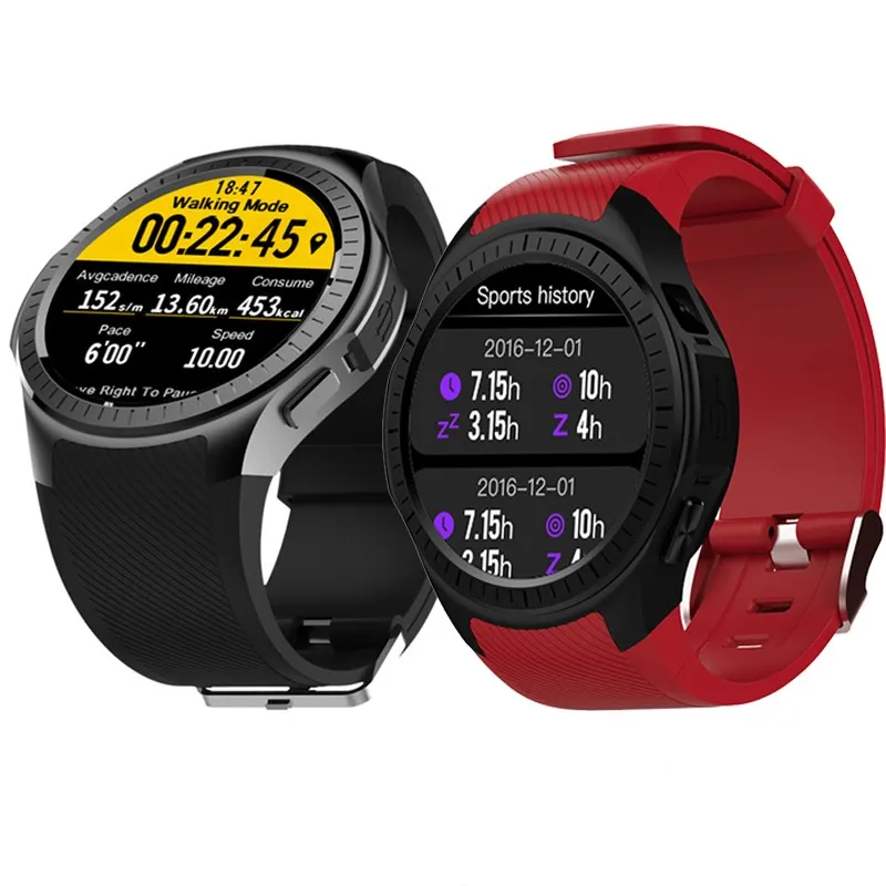 

L1 1.3'' Smart Watch Built-in GPS Blood Pressure Smartwatch Heart Rate monitor 2G Call Camera Altitude Measure reloj inteligente