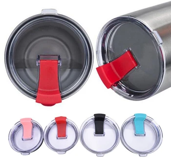 

50pcs Splash Proof 20oz 30oz tumbler cups lids Leakproof seal splash assistant lid for yeti tumbler 30oz 20oz cups for RTIC lids