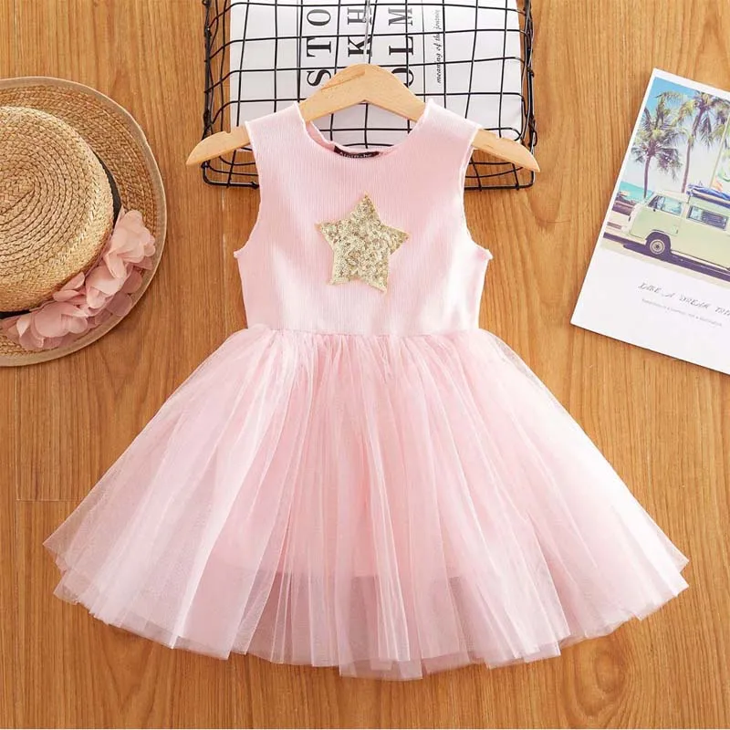 Новое летнее платье для девочек с единорогом Детская одежда Детские платья с единорогом платья для девочек Детские платья для девочек