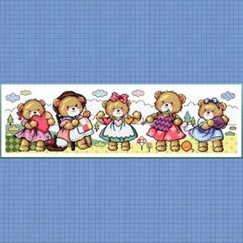 

G150 Stich Cross Stitch Kits Craft Packages Cotton Fabric Floss Counted New Designs Needlework Embroidery Cross-Stitching