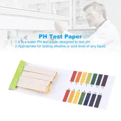 1-14 PH Test Paper Alkaline Acid Indicator Meter Roll For Water Urine Saliva Soil Litmus Accurate Testing Amazing 80 Strips