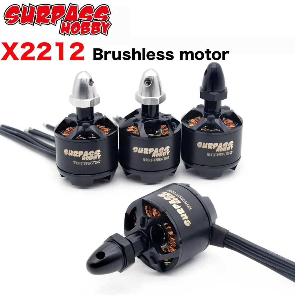 

SURPASS HOBBY motor 2212 Motors 920KV Brushless CW CCW for CX-20 F330 X525 F450 S500 500 550 Quadcopter Multirotor