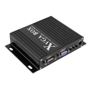 

XVGA Box RGB RGBS RGBHV MDA CGA EGA to VGA Industrial Monitor Video Converter with US Plug Power Adapter Black NEW Digital